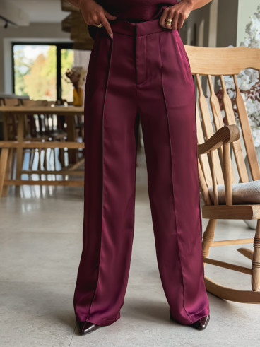 Pantalon Avelina - Bordeaux