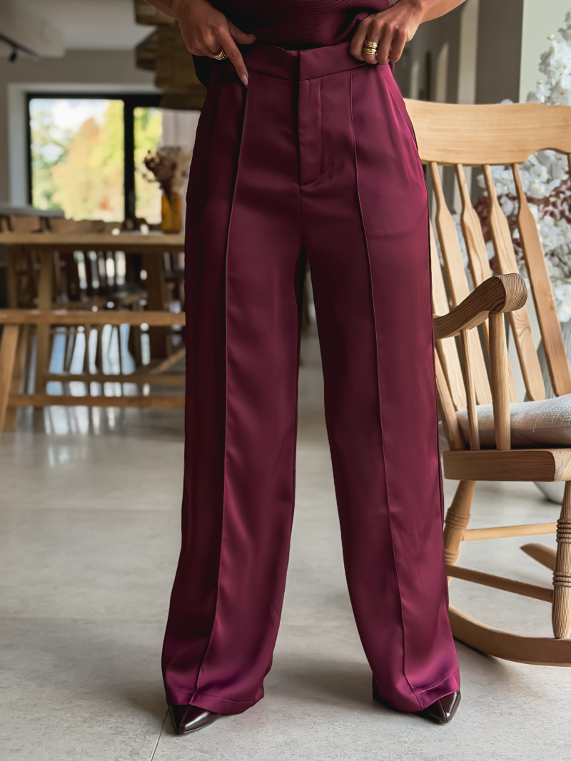 Pantalon Avelina - Bordeaux