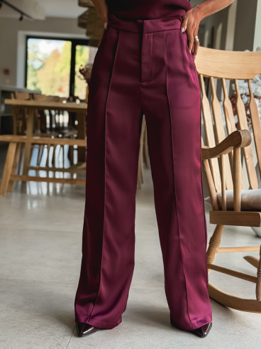 Pantalon Avelina - Bordeaux