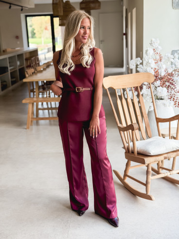 Blouse Grâce - Bordeaux