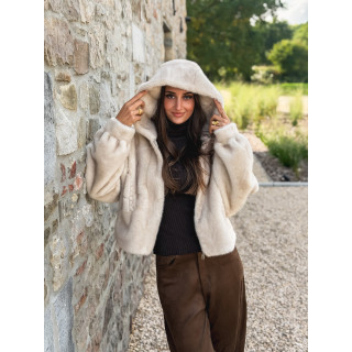Veste Suède - Beige