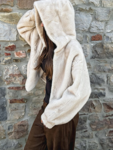 Veste Suède - Beige
