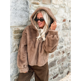 Veste Suède - Camel