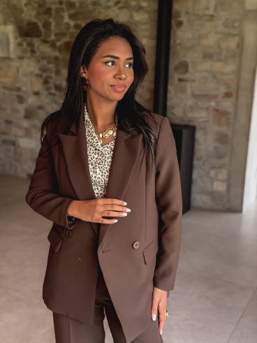 Blazer Malee - Chocolat