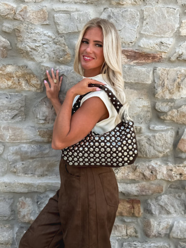 Sac à main Irène - Chocolat