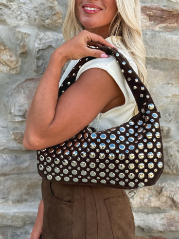 Sac à main Irène - Chocolat