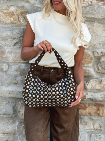 Sac à main Irène - Chocolat