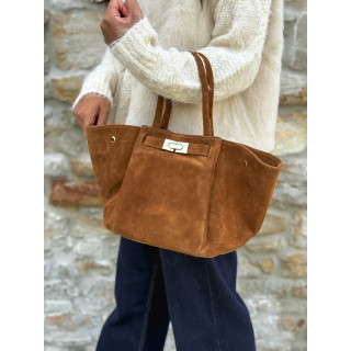 Sac en daim Irna - Camel