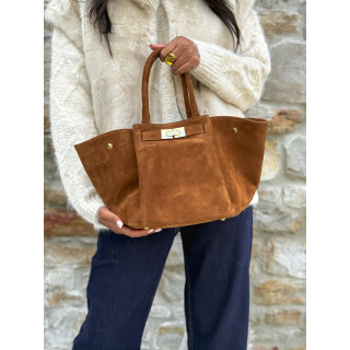 Sac en daim Irna - Camel