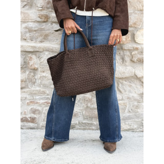 Sac à main Aélia - Chocolat