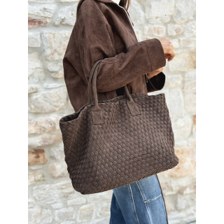 Sac à main Aélia - Chocolat