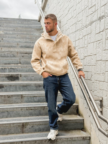 Veste à capuche Laurenz - Beige