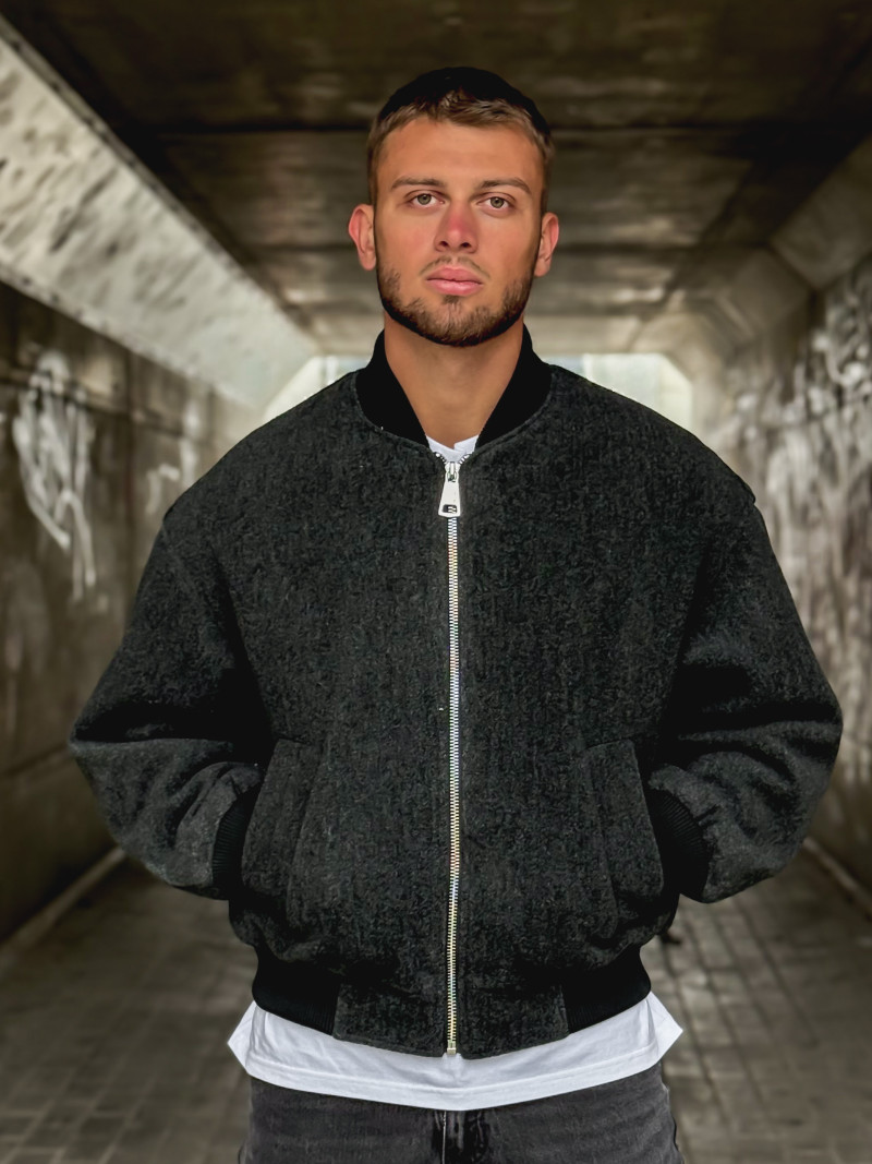 Bomber Timaël - Gris foncé