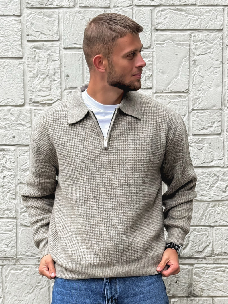 Pull Maëlo - Taupe
