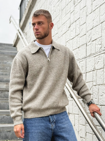 Pull Maëlo - Taupe