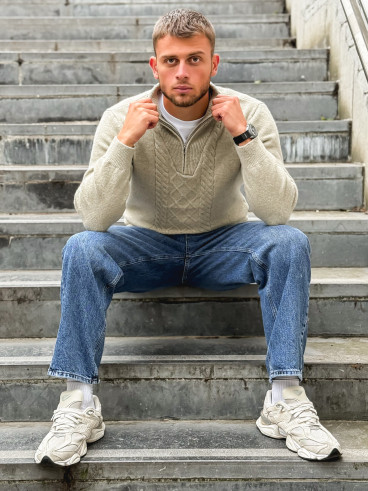 Pull Albin - Beige