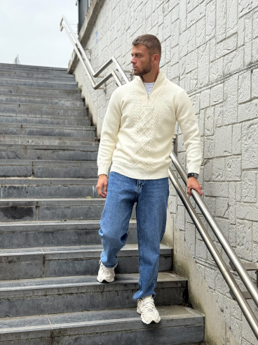 Pull Albin - Ecru