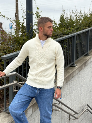 Pull Albin - Ecru