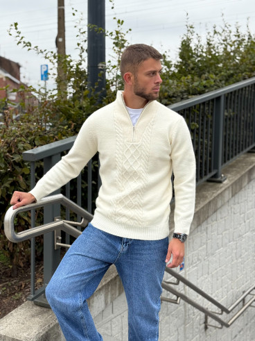 Pull Albin - Ecru