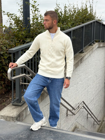 Pull Albin - Ecru