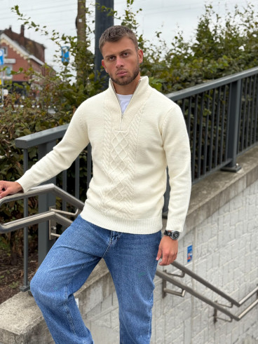 Pull Albin - Ecru