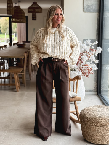 Pantalon Sorenza - Chocolat