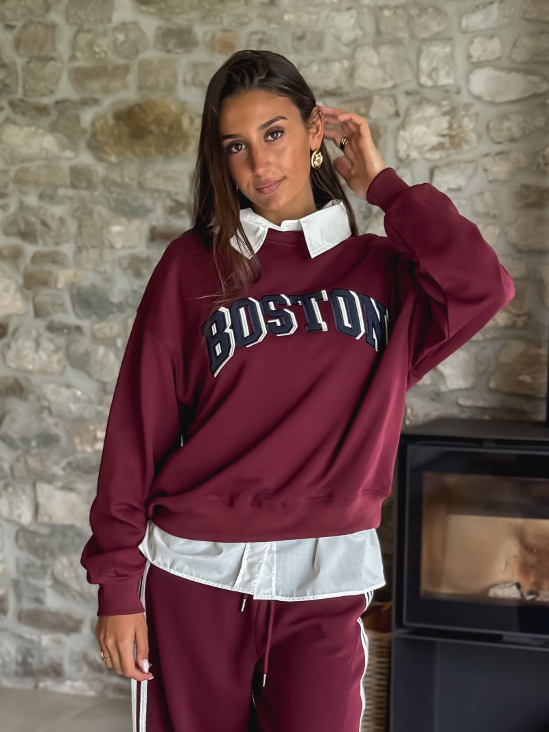 Pull Emery - Bordeaux