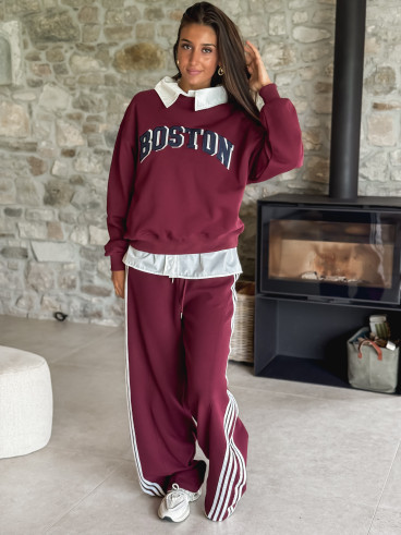 Pull Emery - Bordeaux