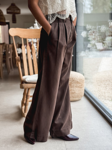Pantalon Sorenza - Chocolat