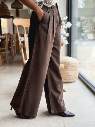 Pantalon Sorenza - Chocolat
