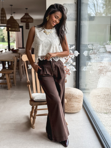 Pantalon Sorenza - Chocolat