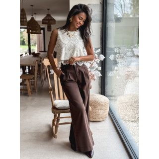 Pantalon Sorenza - Chocolat