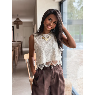 Blouse Niobé - Ecru
