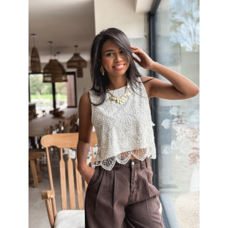 Blouse Niobé - Ecru
