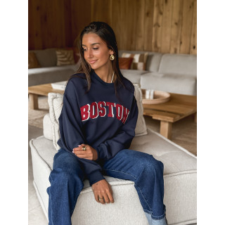 Pull Emery - Bleu marine