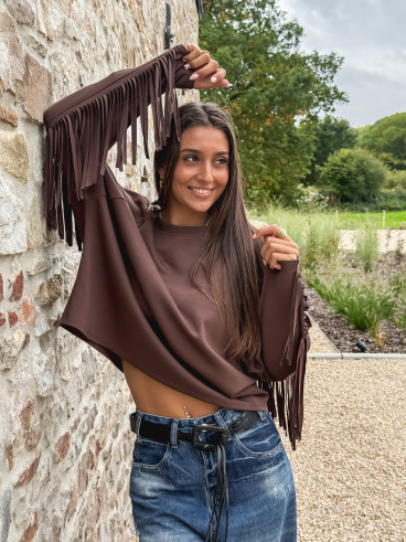 Pull Kanti - Chocolat