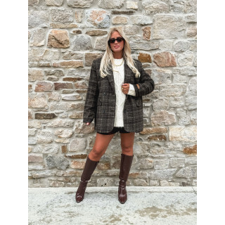 Manteau Abigael - Chocolat