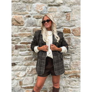 Manteau Abigael - Chocolat
