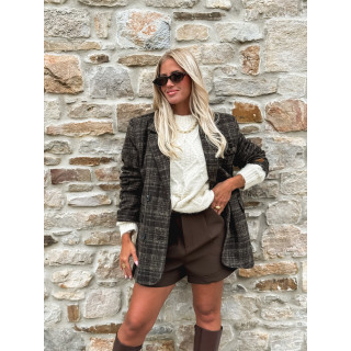 Manteau Abigael - Chocolat