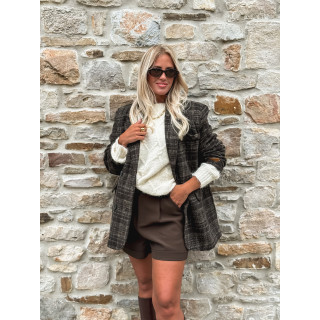 Manteau Abigael - Chocolat