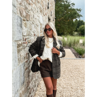 Manteau Abigael - Chocolat