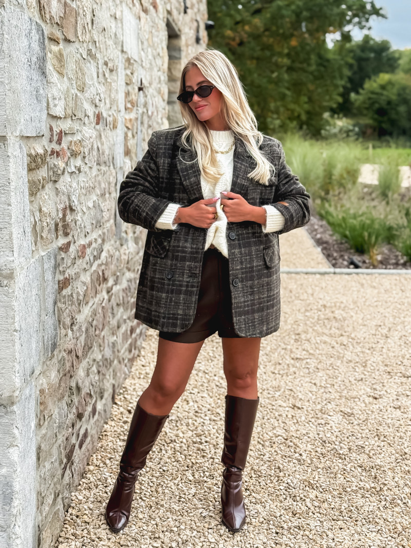 Manteau Abigael - Chocolat