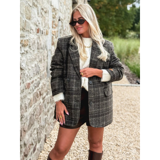 Manteau Abigael - Chocolat