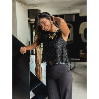 Blouse Myrrine - Noir