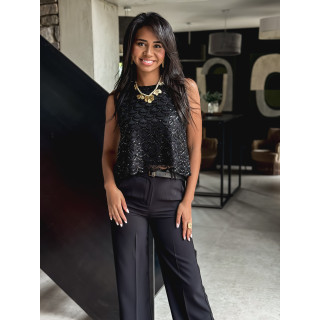 Blouse Myrrine - Noir
