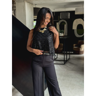 Blouse Myrrine - Noir