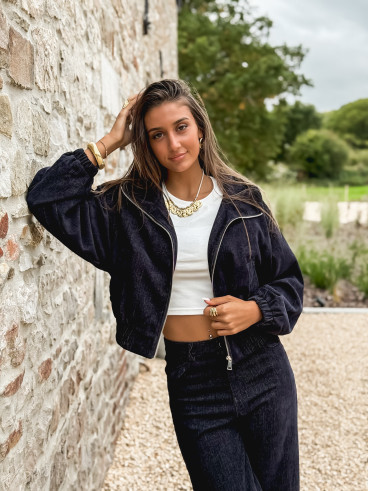 Gilet Islina - Bleu foncé