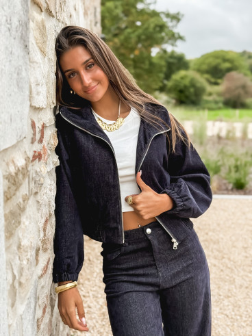 Gilet Islina - Bleu foncé