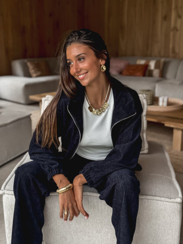 Gilet Islina - Bleu foncé