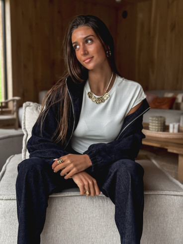 Gilet Islina - Bleu foncé